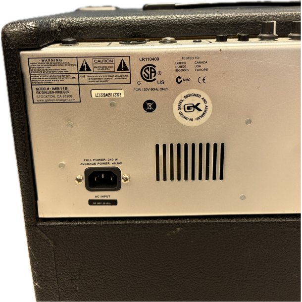 (USED) GK MB-115 Bass Amp combo